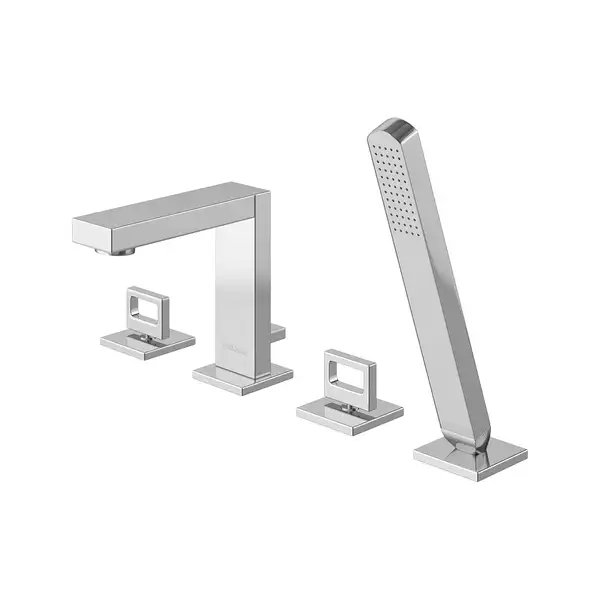 Смеситель для ванны KOHLMAN NEXEN CHROME на борт ванны (QB240U) Смеситель для ванны KOHLMAN NEXEN CHROME на борт ванны (QB240U)
