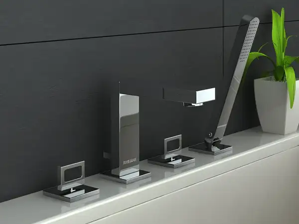 Смеситель для ванны KOHLMAN NEXEN CHROME на борт ванны (QB240U) Смеситель для ванны KOHLMAN NEXEN CHROME на борт ванны (QB240U)