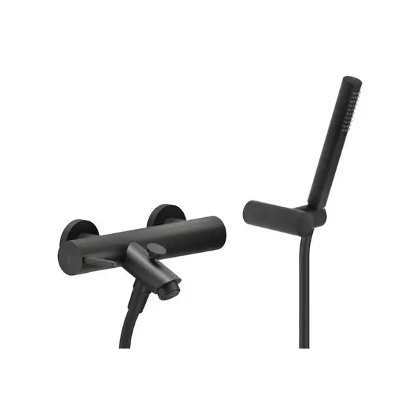 Nobili Змішувач для ванни з душем, чорний мат (LV00110BM) Nobili Змішувач для ванни з душем, чорний мат (LV00110BM)