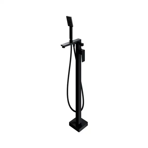 змішувач для ванни окремий Omnires Parma black mat (PM7433BL)