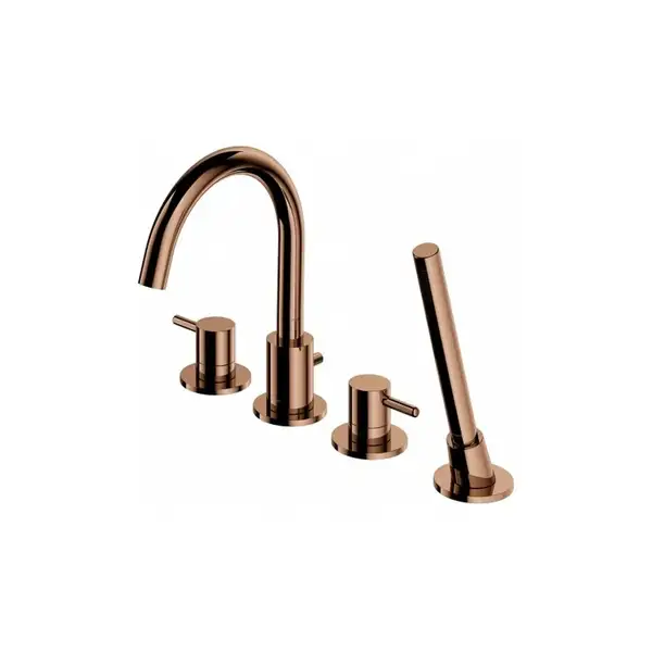 змішувач для ванни Omnires Y brushed copper (Y1232CPB) змішувач для ванни Omnires Y brushed copper (Y1232CPB)