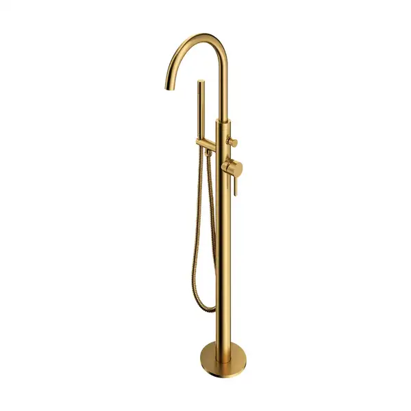 змішувач для ванни окремий Omnires Y brushed gold (Y1233GLB)