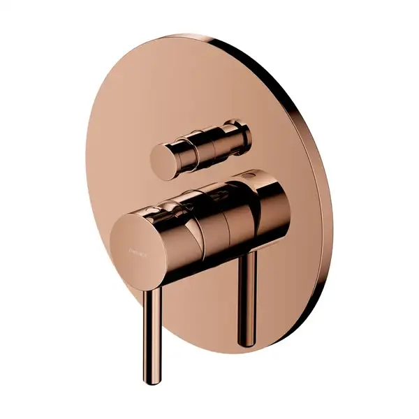 смеситель для ванны и душа скрытого монтажа Omnires Y copper (Y1235CP) смеситель для ванны и душа скрытого монтажа Omnires Y copper (Y1235CP)