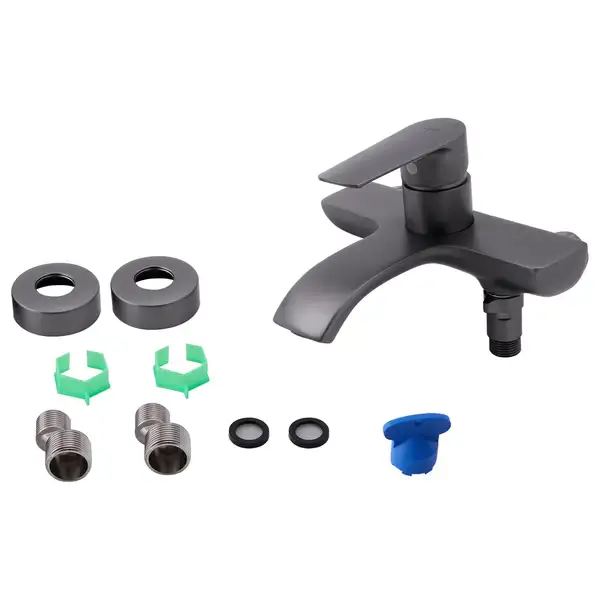 Смеситель для ванны Qtap Zelnava 3050101G (QTZELN3050101G)