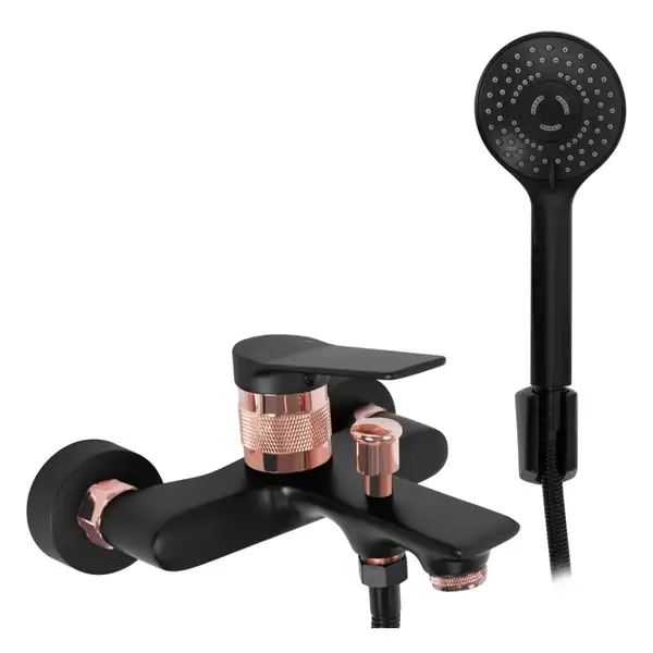 Змішувач для ванни REA VIRAL BLACK ROSE GOLD (REA-B2027) Змішувач для ванни REA VIRAL BLACK ROSE GOLD (REA-B2027)