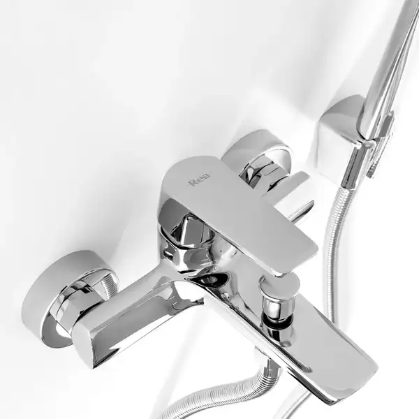 Змішувач для ванни REA RUSEL CHROME настінний хром (REA-B2032)