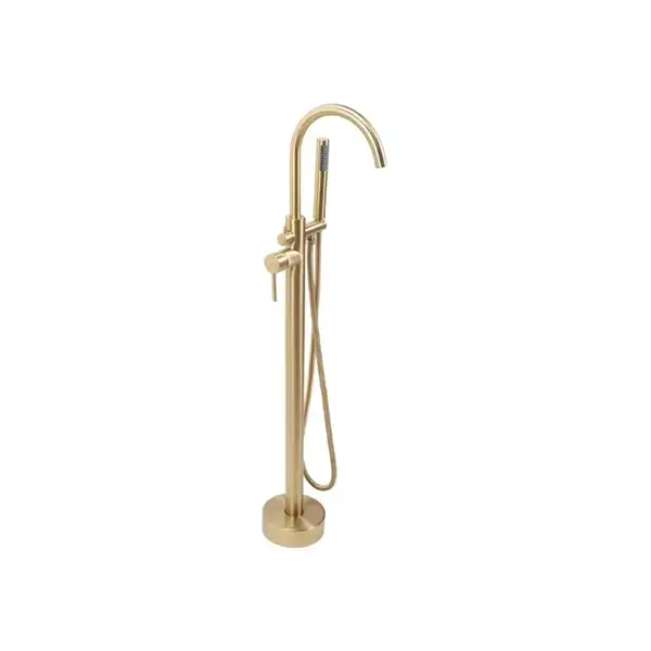 Смеситель для ванны REA MONO BRUSHED GOLD напольный (REA-B2716) Смеситель для ванны REA MONO BRUSHED GOLD напольный (REA-B2716)
