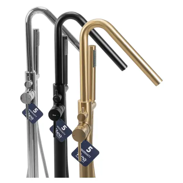 Смеситель для ванны REA ARAS BRUSHED GOLD напольный (REA-B2719) Смеситель для ванны REA ARAS BRUSHED GOLD напольный (REA-B2719)