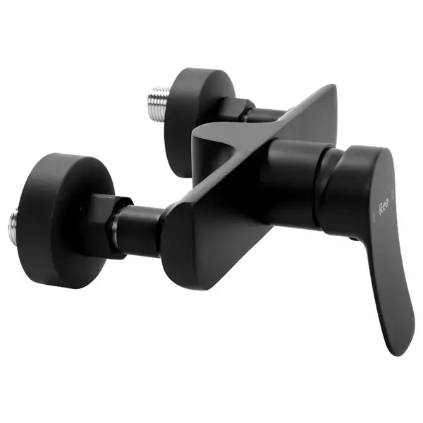 Смеситель для ванны и душа REA DART BLACK черный настенный (REA-B3302)