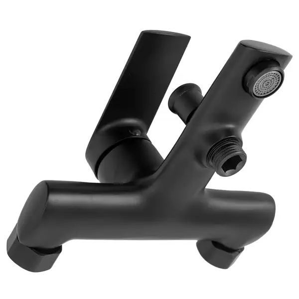 Rea Buzz Black Смеситель для ванны, черный (REA-B3421)