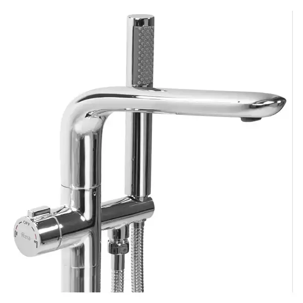 Смеситель для ванны REA CLARK CHROME хром напольный (REA-B5301) Смеситель для ванны REA CLARK CHROME хром напольный (REA-B5301)