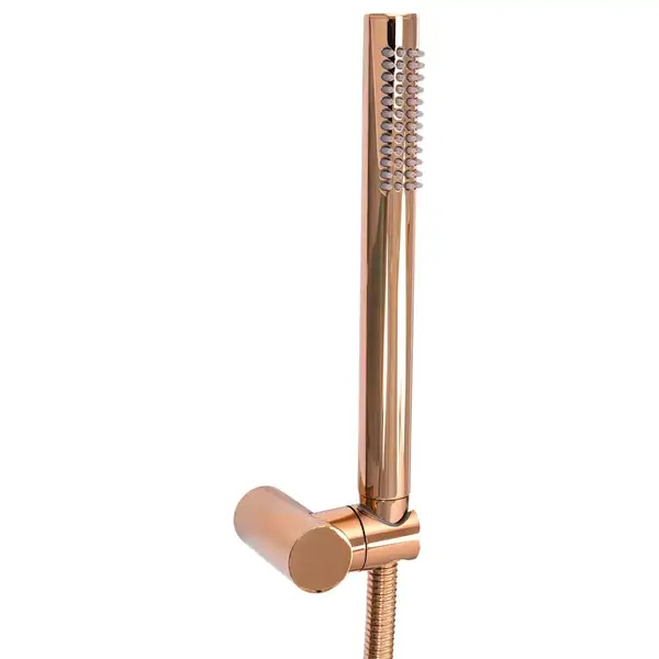 Смеситель для ванны и душа REA LUNGO ROSE GOLD настенный с изливом (REA-B6695)