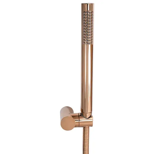 Смеситель для ванны и душа REA LUNGO ROSE GOLD настенный с изливом (REA-B6695)