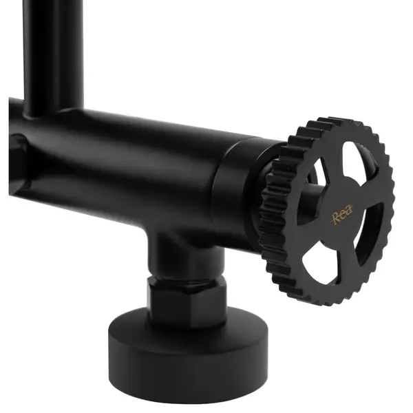Смеситель для ванны и душа REA VERTIGO BLACK MAT черный настенный (REA-B9669) Смеситель для ванны и душа REA VERTIGO BLACK MAT черный настенный (REA-B9669)