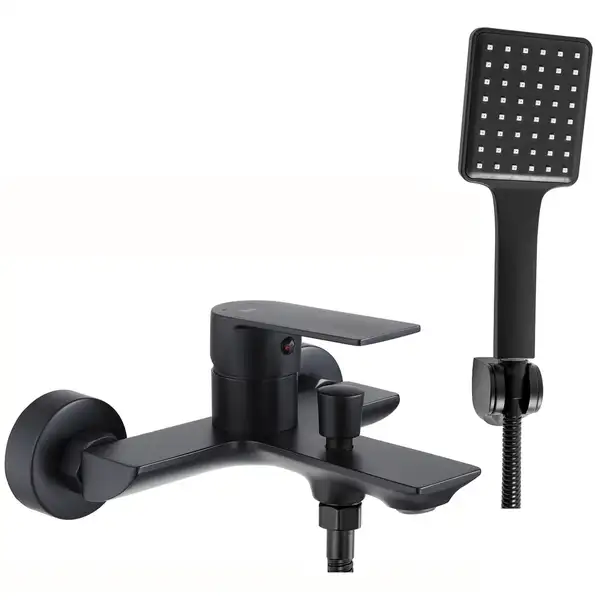 Rea Urban Black Змішувач для ванни та душу, чорний (REA-B9910) Rea Urban Black Змішувач для ванни та душу, чорний (REA-B9910)