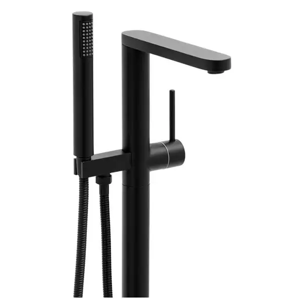 Змішувач для ванни Yoka ASPEN BLACK чорний підлоговий (BP.ASPEN BLK) Змішувач для ванни Yoka ASPEN BLACK чорний підлоговий (BP.ASPEN BLK)